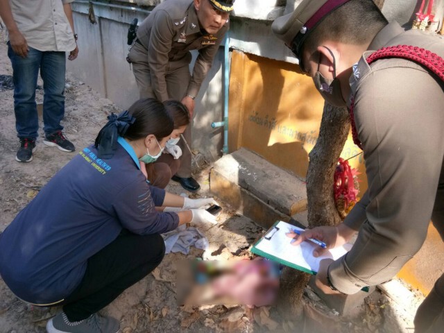 พบศพทารกถูกทิ้งข้างกำแพงวัด
