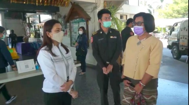 ตรวจเข้มสถานีขนส่งน่าน-ป้องกันโควิด