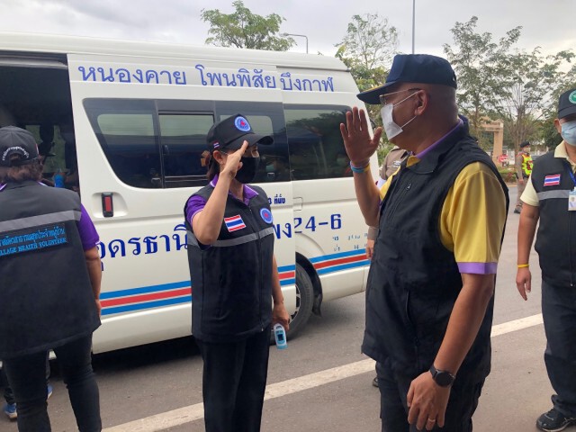 หนองคายเข้ม ตั้งด่านสกัดโควิด-19
