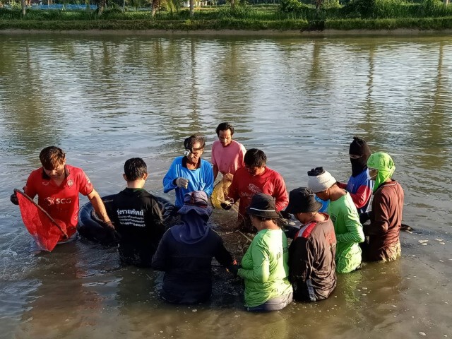 เปิดหน้าบ้านขายกุ้งก้ามกรามเอง ปชช.มั่นใจไม่ได้มารับสุมทรสาคร