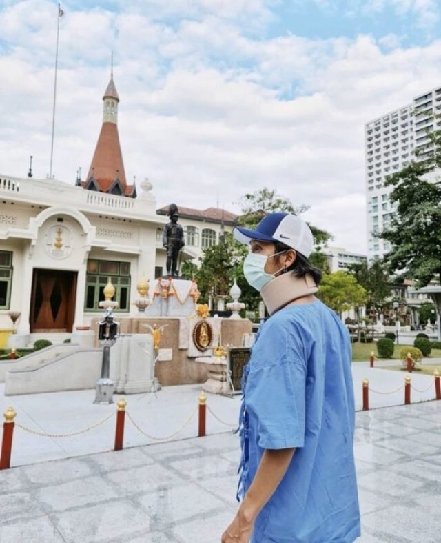 "ตูน บอดี้สแลม" อาการดีขึ้น กลับบ้านได้แล้ว พร้อมขอโทษ "ก้อย รัชวิน" ที่พี่มีแต่เรื่องให้หนู