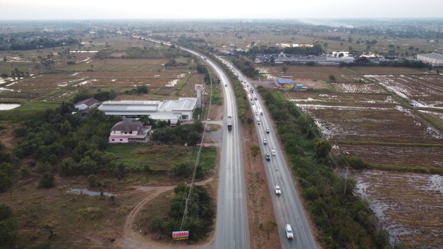 จราจรมุ่งหน้าสู่ภาคอีสาน ถนนมิตรภาพยังคล่องตัว