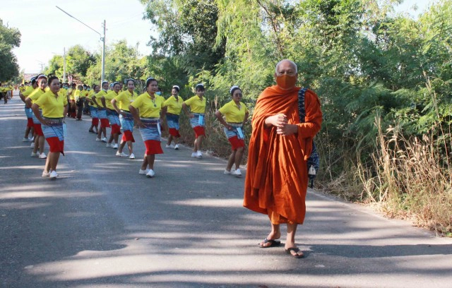 ชาวบัวบานจัดพิธีบายศรีเสริมสิริมงคลปีใหม่พ้นภัยโควิด-19