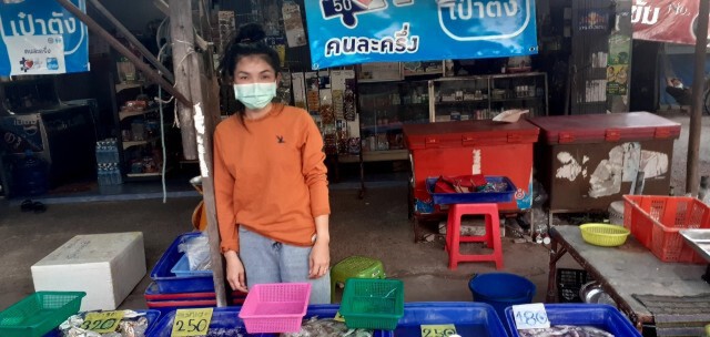 ตลาดคำไฮโหรงเหรงคนผวาโควิด