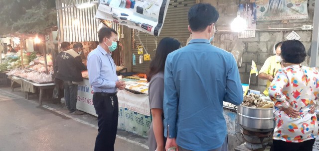 ตลาดคำไฮโหรงเหรงคนผวาโควิด