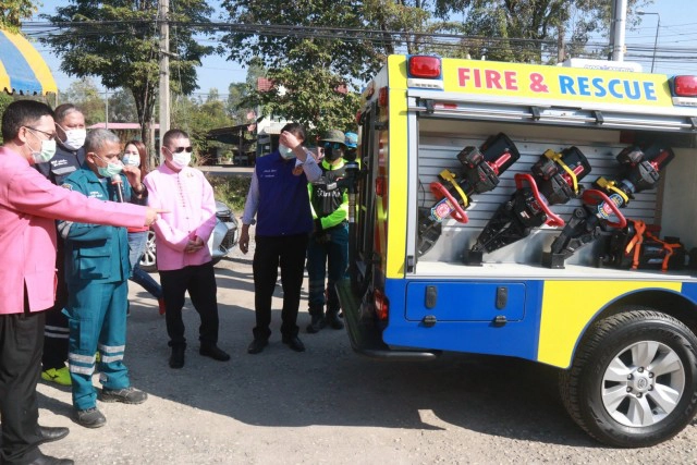 "ป่อเต็กตึ๊ง"เปิดศูนย์กู้ภัยปีใหม่-สายด่วน 1418