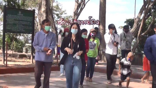 แห่สัมผัสสมหนาวบนยอดภูเขาไฟกระโดง