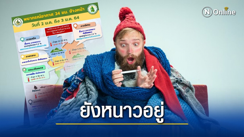 ยังหนาวอยู่...กทม.ต่ำสุด 17 องศา ยอดดอยอากาศหนาวถึงหนาวจัด