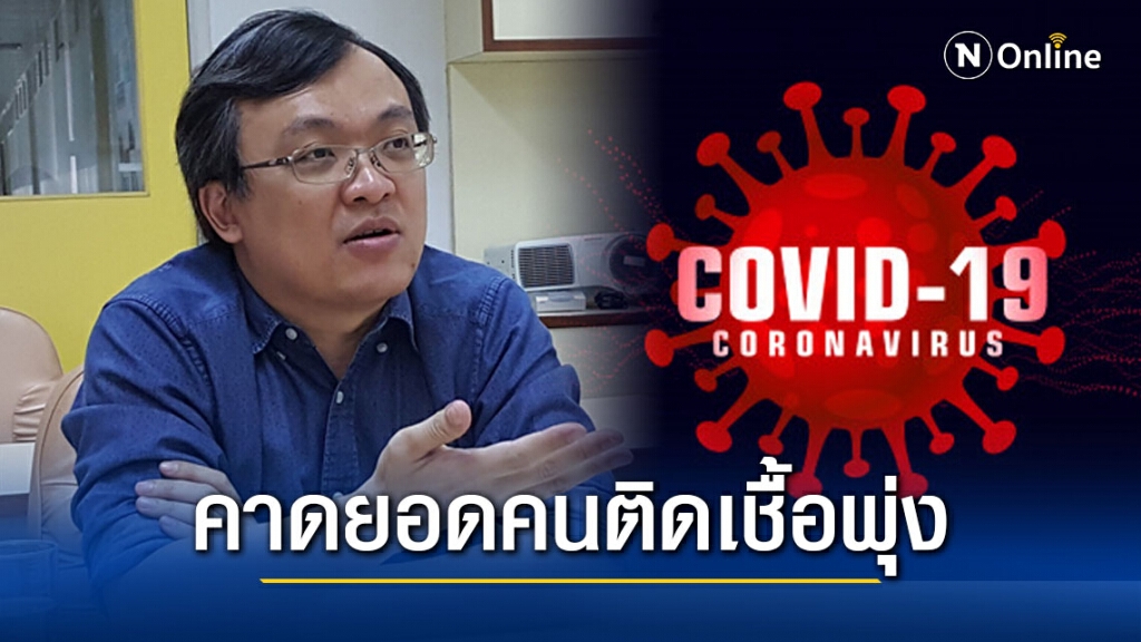 "หมอธีระ" วิเคราะห์ 4 ข้อสถานการณ์โควิด-19ในไทย คาดสัปดาห์หน้ายอดคนติดเชื้อจะมากขึ้น