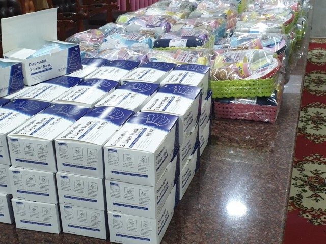 "กมธ.สวัสดิการสังคม"มอบแมส-เจลแอลกอฮอล์สถานสงเคราะห์