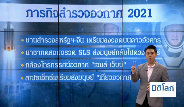 2020 ปีแห่งความตื่นเต้นด้าน "สำรวจอวกาศ"