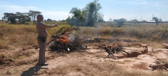 เผาปืน 37 กระบอก