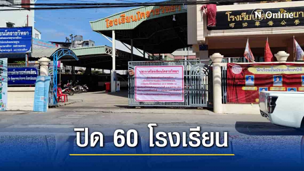 ผวาไทม์ไลน์ติดเชื้อระลอกใหม่ 60 โรงเรียนสั่งปิดชั่วคราว