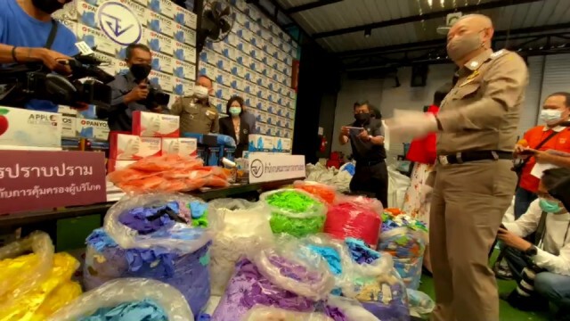 ทลายแหล่งลักลอบนำเข้า'ถุงมือใช้แล้ว' 3 ล้านชิ้น มูลค่า 200 ล้านบาท