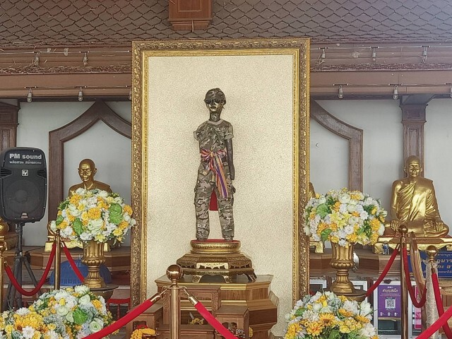 วัดเจดีย์ (ไอ้ไข่) งดกิจกรรมป้องกันโควิด