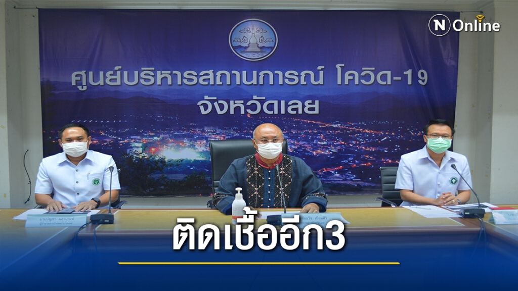 เลยพบผู้ติดเชื้อโควิดเพิ่มอีก  3 ราย เป็นคนในครอบครัวเดียวกัน