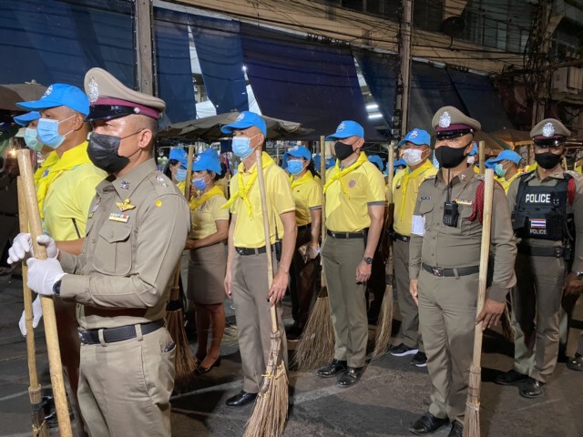 ทำความสะอาดใหญ่ตลาดสดกระตุ้นชาวศรีสะเกษอย่าการ์ดตก