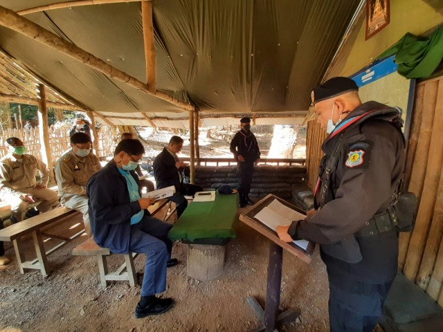 ผวจ.ตรวจชายแดน-เตรียมยกระดับ"บ้านห้วยต้นนุ่น"