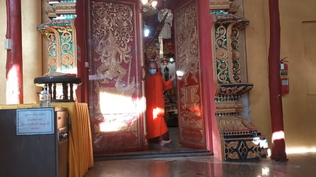 ปิดวัดดังในแม่สอดหนีโควิด