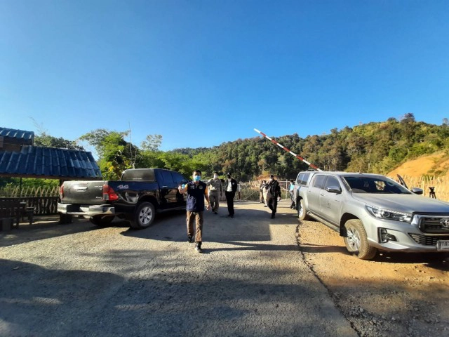 ผวจ.ตรวจชายแดน-เตรียมยกระดับ"บ้านห้วยต้นนุ่น"