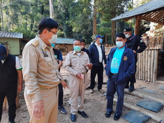 ผวจ.ตรวจชายแดน-เตรียมยกระดับ"บ้านห้วยต้นนุ่น"