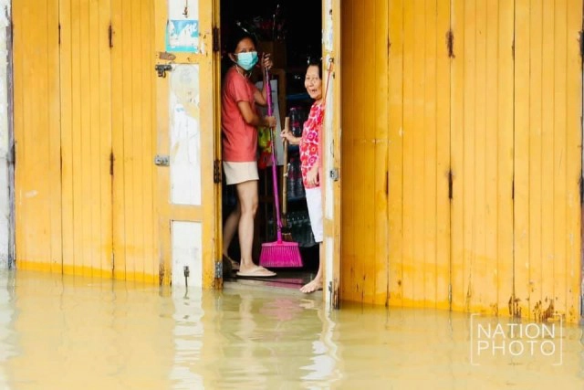 ปัตตานียังอ่วม มวลน้ำเขื่อนบางลางปล่อยออกต่อเนื่อง