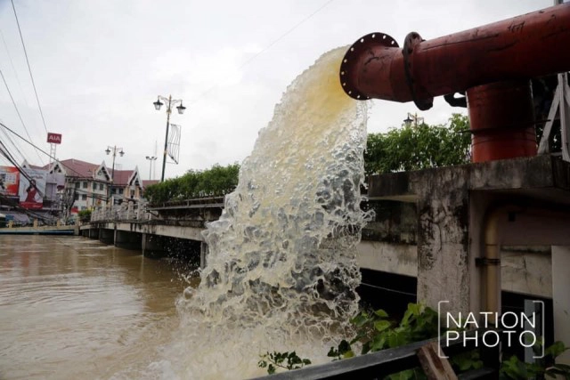 ปัตตานียังอ่วม มวลน้ำเขื่อนบางลางปล่อยออกต่อเนื่อง