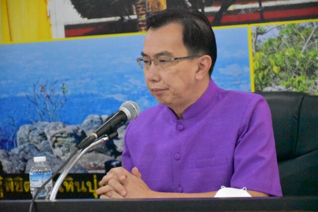 ผู้ว่าฯแถลงพบผู้ติดเชื้อโควิด-ร่วมงานบวชที่เนินมะปราง