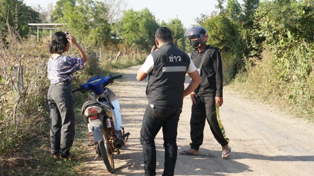 บุรีรัมย์-หนุ่มขับ จยย.เจอเชือกปริศนาบาดคอหวิดโดนหลอดลม