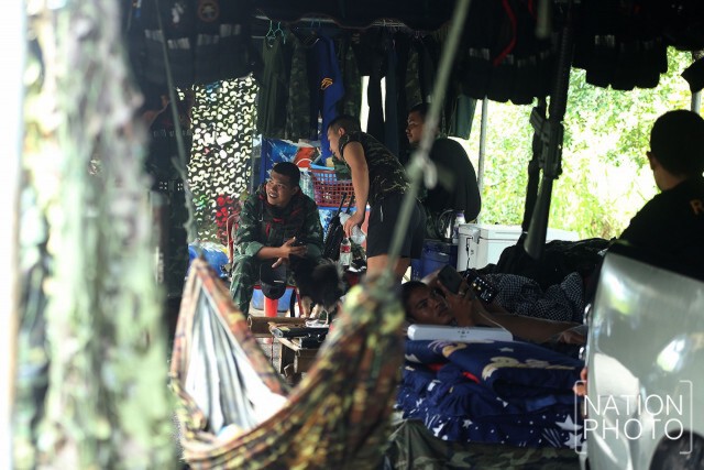 วิกฤติน้ำท่วมขังวัดสันติการามปัตตานียังสูง