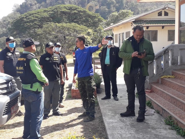 จนท.ยึดซากเลียงผาถูกชำแหละ เร่งขยายผลหาคนทำผิด