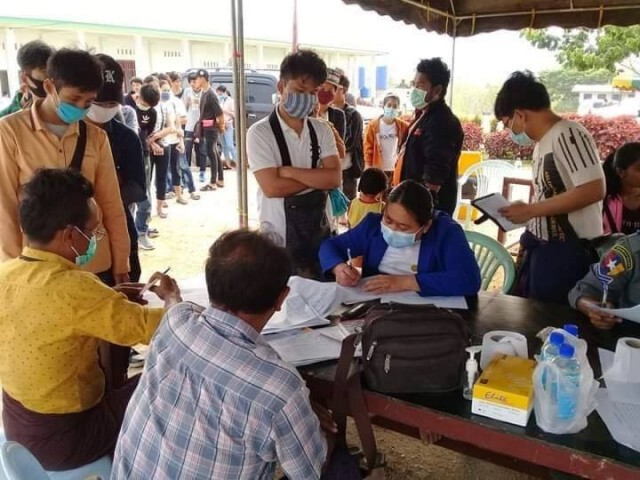"เมียวดี"ต่ออายุเคอร์ฟิว-วันเดียวติดโควิด 22 ราย