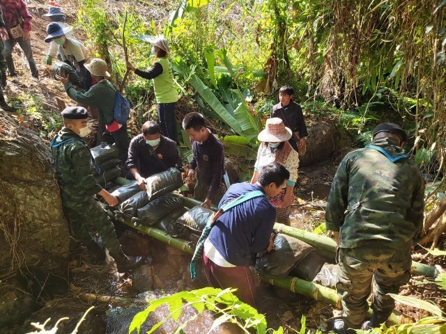 สร้างฝายชะลอน้ำ-รับหน้าแล้ง