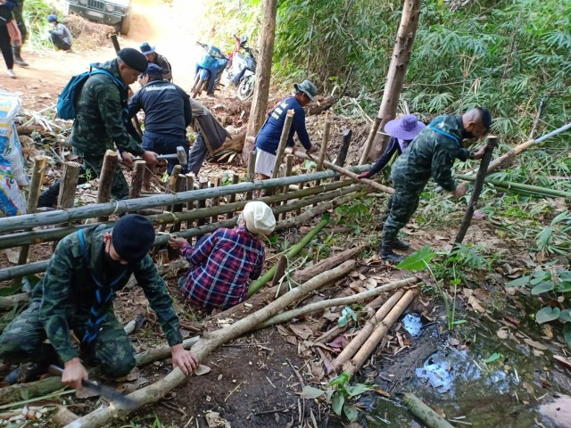 สร้างฝายชะลอน้ำ-รับหน้าแล้ง