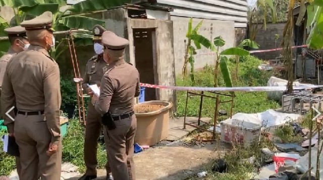 ตำรวจวิสามัญหนุ่มคลั่ง เผาบ้านตัวเอง และทำร้ายผู้อื่น