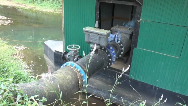 ร้องสถานีสูบน้ำด้วยไฟฟ้าถูกทิ้งร้าง