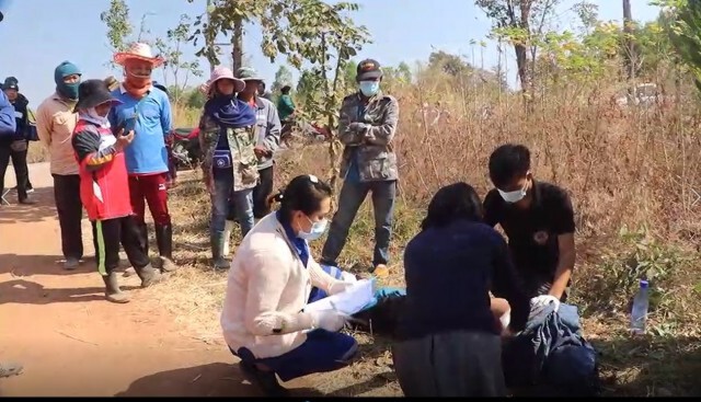 พ่อเฒ่าจยย.ล้มเสียชีวิต ญาติอีกหมู่บ้านร้องไห้นึกว่าญาติแต่ไม่ใช่