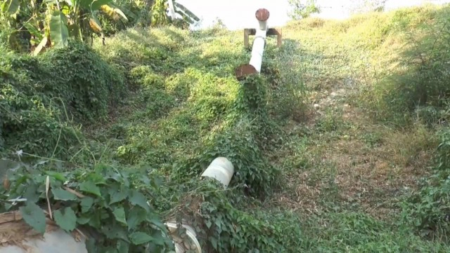 ร้องสถานีสูบน้ำด้วยไฟฟ้าถูกทิ้งร้าง