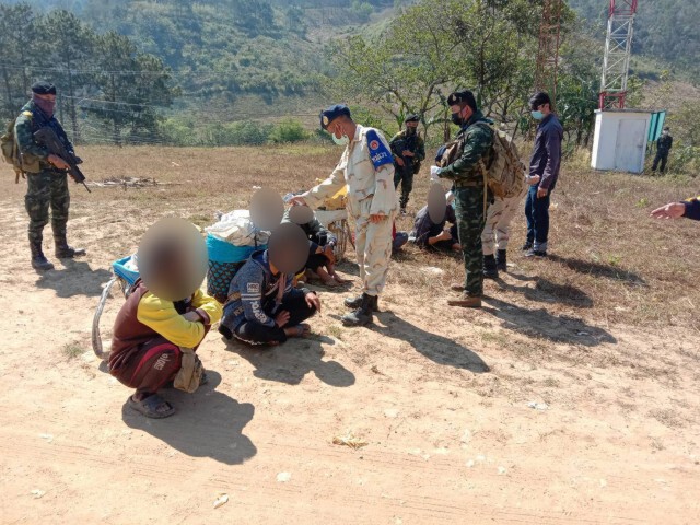 จับ6ชาวเมียนมาลอบเข้าเมือง-หวังขึ้นทะเบียนแรงงาน