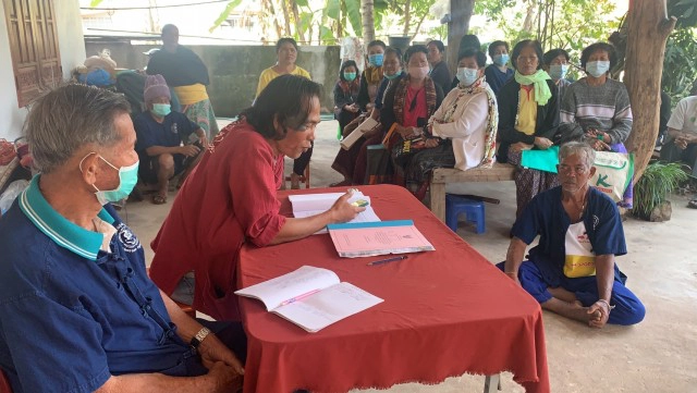 กลุ่มบ้านโนนสังข์มีเฮ ลุ้นรับชดเชยเขื่อนหัวนา 52 ล้าน