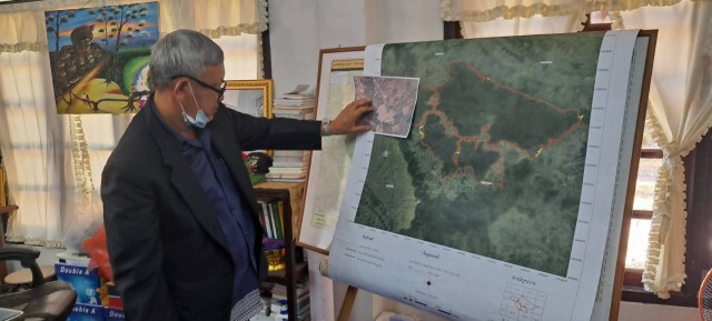 หน.อุทยาน เผย จุดสร้างพญานาค ลุงพล ไม่ใช่เขตอุทยาน