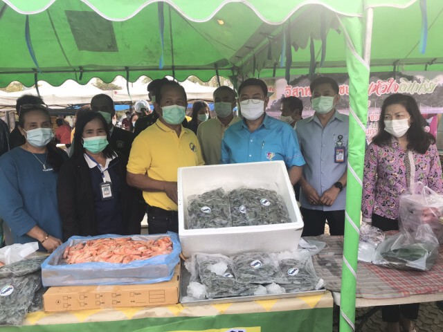 เกษตรกรขายกุ้งสู้วิกฤตโควิด-19 กว่า 300 กก.เกลี้ยงใน 1 ชม.