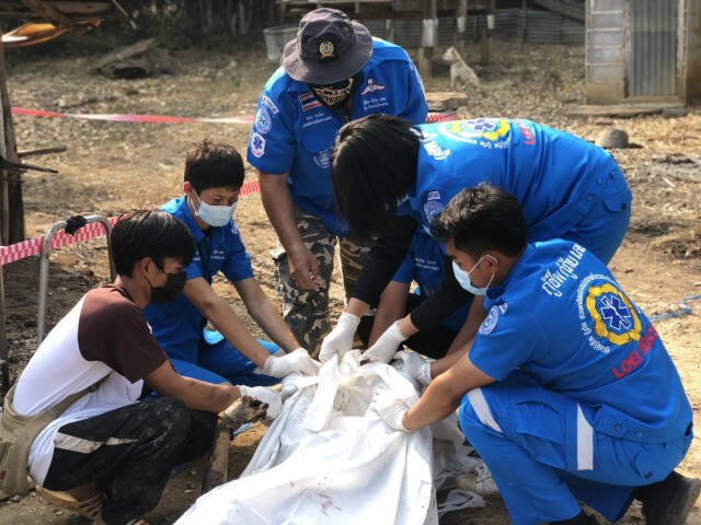 ไฟไหม้บ้าน พ่อเฒ่าวัย92อยู่เพียงลำพัง ดับคากองเพลิง