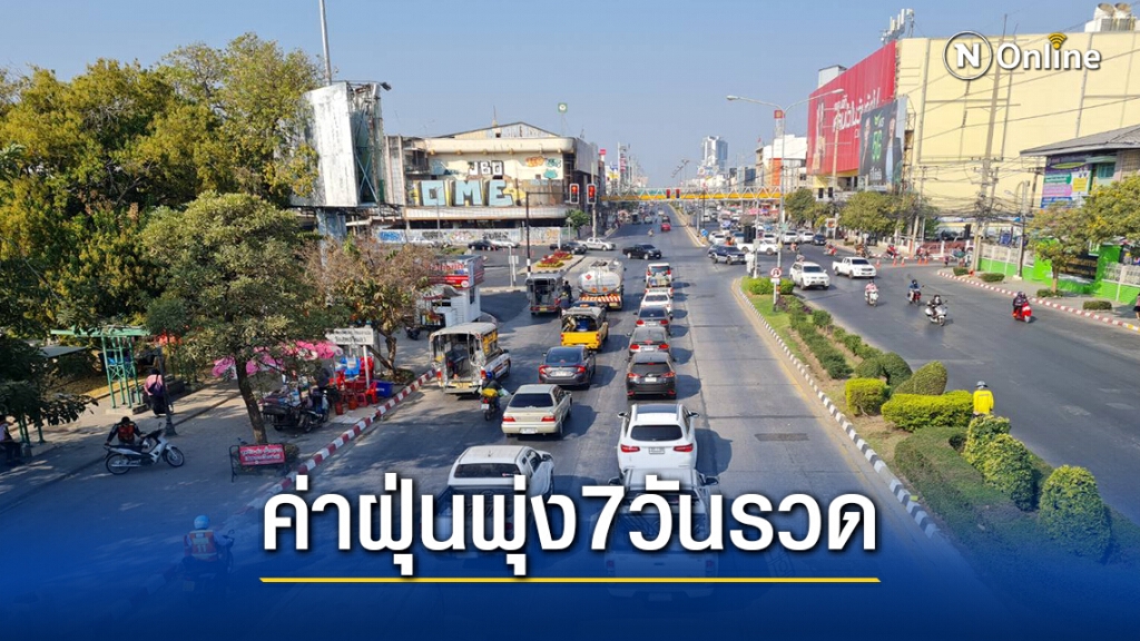 เมืองโคราช ค่าฝุ่น PM 2.5 สูงเกินมาตรฐานติดต่อกัน 7 วันรวด เมืองโคราช ค่าฝุ่น PM 2.5 สูงเกินมาตรฐานติดต่อกัน 7 วันรวด