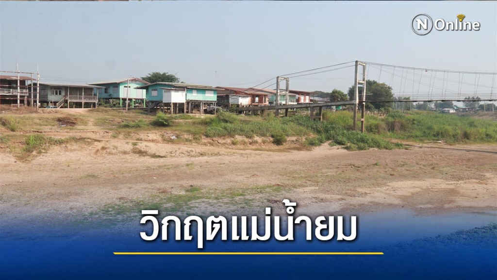 "น้ำยม"วิกฤต-เหลือเพียงลำธารเล็ก "น้ำยม"วิกฤต-เหลือเพียงลำธารเล็ก