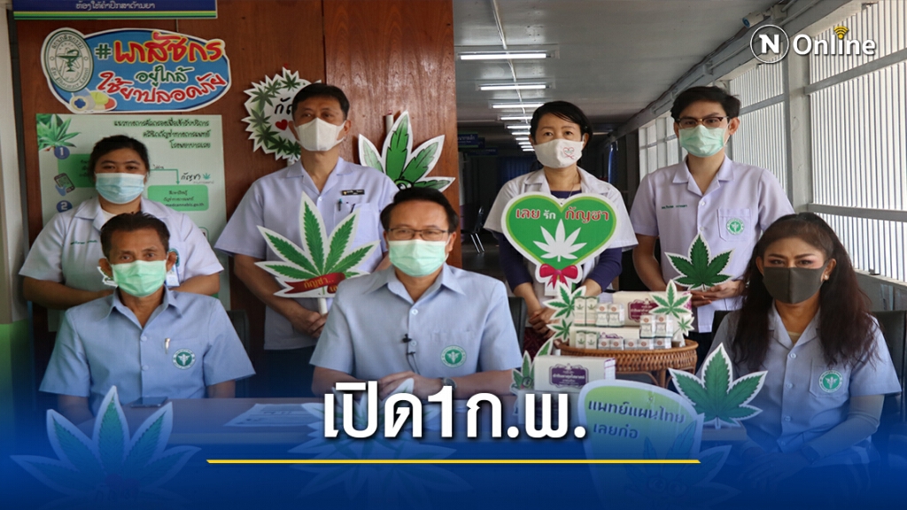 สสจ.เลย เผย 1 ก.พ.นี้ เปิดคลินิกกัญชาเต็มรูปแบบ