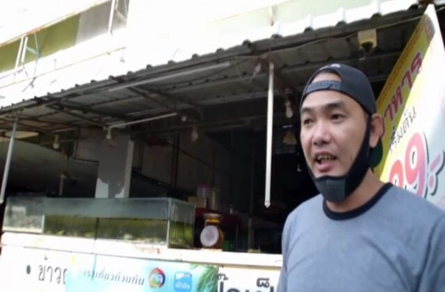 เผยคลิปชัด!! หนุ่มขโมยโทรศัพท์มือถือเชฟร้านอาหารทะเล