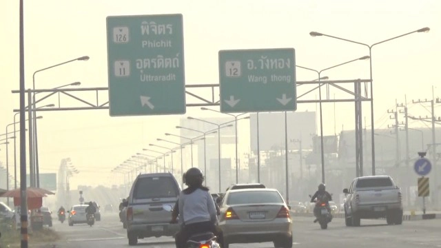 "พิษณุโลก"หมอกควันสูงสุดในภาคเหนือ