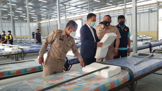 เปิดรพ.สนาม 1,000 เตียงใหญ่ที่สุดพร้อมรับผู้ติดเชื้อเสาร์นี้