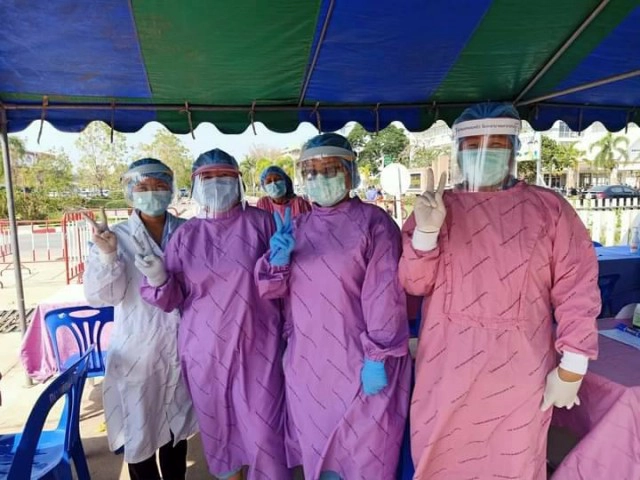 รพ.มหาสารคามคัดกรองหาเชื้อกลุ่มเสี่ยง หลังพบผู้ติดเชื้อเพิ่ม 6 ราย